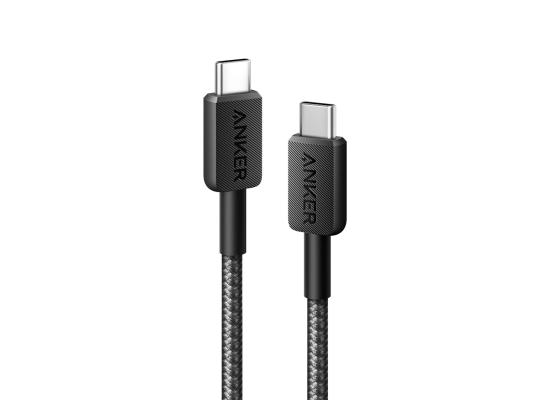 Anker 322 USB-C to USB-C Cable Fast Charging & Data Transfer 0.9m 60W - Back